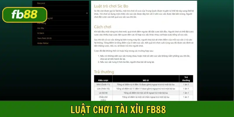 Hướng dẫn chơi tài xỉu chi tiết từ A đến Z cho người mới 