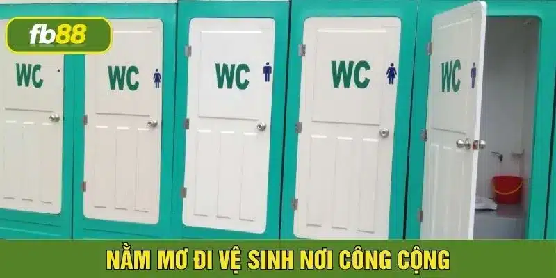 Mơ thấy đi vệ sinh nơi công cộng cho thấy bạn đang lo sợ bị chỉ trích